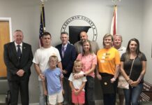Cullman County Commission signs declaration making September Childhood Cancer Awareness Month