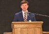 Community Luncheon welcomes Cullman City Schools Superintendent Kyle Kalloff and Cullman County Schools Superintendent Dr. Shane Barnette as guest speakers for August meeting