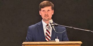 Community Luncheon welcomes Cullman City Schools Superintendent Kyle Kalloff and Cullman County Schools Superintendent Dr. Shane Barnette as guest speakers for August meeting