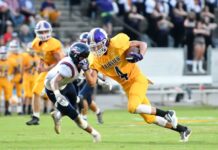 PREP FOOTBALL: Aggies sprint past D.A.R. 48-21 in season opener