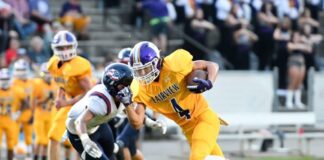 PREP FOOTBALL: Aggies sprint past D.A.R. 48-21 in season opener