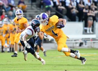 PREP FOOTBALL: Aggies sprint past D.A.R. 48-21 in season opener