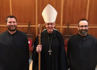 Two enter novitiate at St. Bernard Abbey