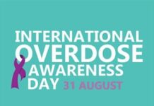 International Overdose Awareness Day, August 31