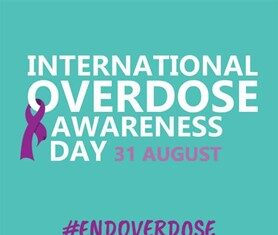 International Overdose Awareness Day, August 31