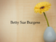 Obituary: Betty Sue Burgess