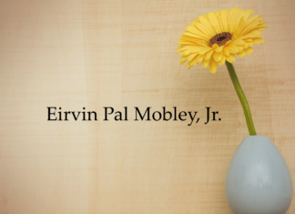 Obituary: Eirvin Pal Mobley, Jr.