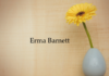 Obituary: Erma Barnett