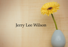 Obituary: Jerry Lee Wilson