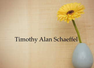 Obituary: Timothy Alan Schaeffel