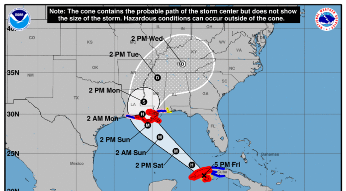 Hurricane Ida: major storm system will impact north Alabama Monday and Tuesday