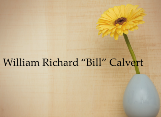 Obituary: William Richard “Bill” Calvert