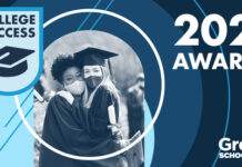 CHS wins 2021 College Success Award