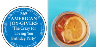 365 AMERICAN JOY-GIVERS for 2021: The Crazy for Loving You Birthday Party