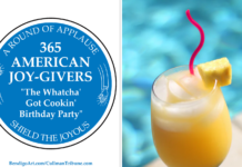 365 AMERICAN JOY-GIVERS for 2021: The Whatcha’ Got Cookin’ Birthday Party