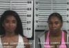 Two women arrested for drug trafficking following traffic stop