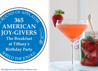 365 AMERICAN JOY-GIVERS for 2021: The Breakfast at Tiffany’s Birthday Party