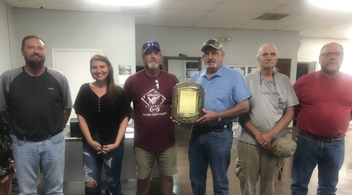 West Point Town Council presents plaque to family of Maggie Grant in honor of Childhood Cancer Awareness Month