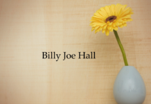 Obituary: Billy Joe Hall