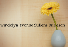 Obituary: Gwindolyn Yvonne Sullens Burleson
