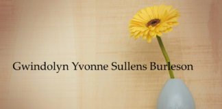Obituary: Gwindolyn Yvonne Sullens Burleson