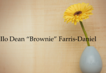 Obituary: Ilo Dean “Brownie” Farris-Daniel