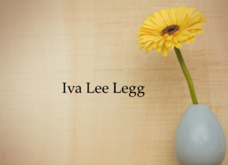 Obituary: Iva Lee Legg