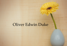Obituary: Oliver Edwin Duke