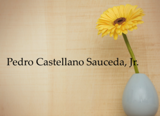 Obituary: Pedro Castellano Sauceda, Jr.