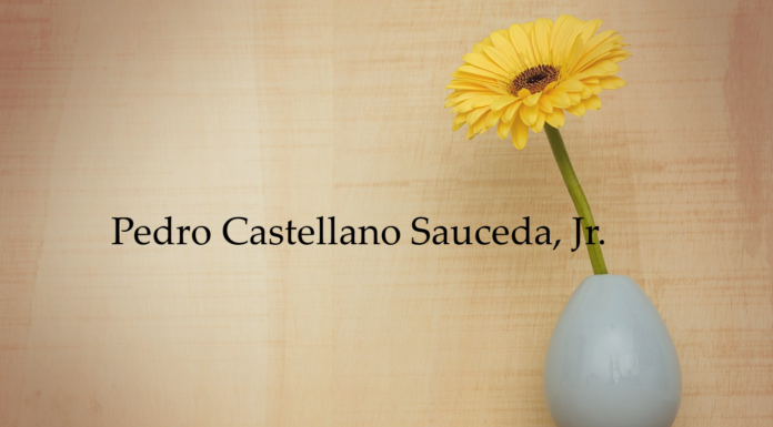Obituary: Pedro Castellano Sauceda, Jr.