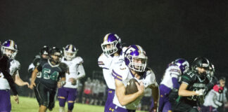 PREP FOOTBALL: Aggies wrap up regular season with 57-16 win at Holly Pond