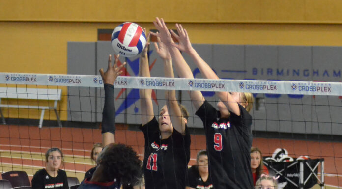 PREP VOLLEYBALL: Lady Raiders fall to No. 1 Montgomery Academy at State Tournament