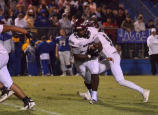 PREP FOOTBALL: Warriors cap off season with 69-20 win at Curry