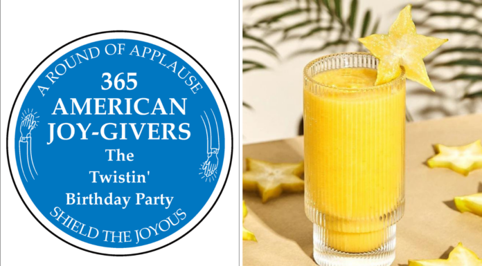 365 AMERICAN JOY-GIVERS for 2021: The Twistin’ Party