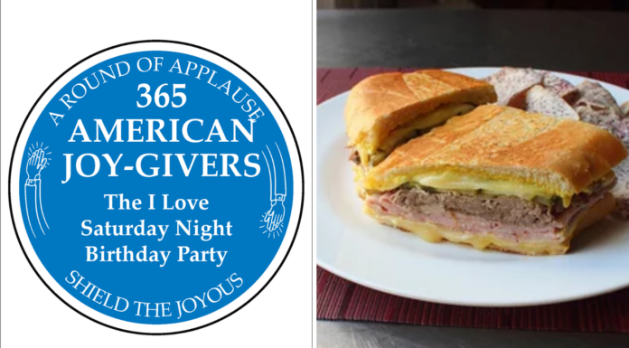 365 AMERICAN JOY-GIVERS for 2021: The I Love Saturday Night Birthday Party