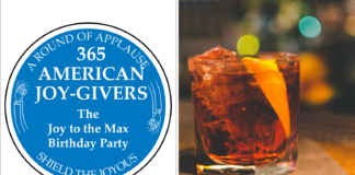 365 AMERICAN JOY-GIVERS for 2021: The JOY to the Max Birthday Party