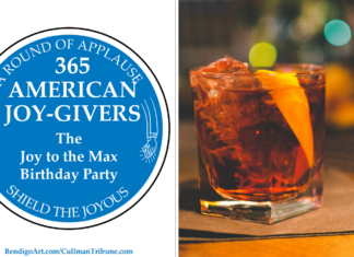 365 AMERICAN JOY-GIVERS for 2021: The JOY to the Max Birthday Party