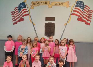 Hanceville Elementary School honors Breast Cancer Awareness