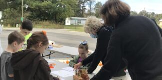 North Alabama Agriplex hosts some preschool pumpkin fun at the Guy Hunt Library