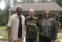 Retired Army SSGT. Clinton Baker becomes first resident of new veteran housing complex Connie’s Cottages