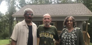 Retired Army SSGT. Clinton Baker becomes first resident of new veteran housing complex Connie’s Cottages