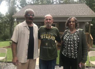 Retired Army SSGT. Clinton Baker becomes first resident of new veteran housing complex Connie’s Cottages