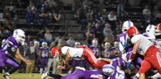 PREP FOOTBALL: Vinemont tops Susan Moore in 50-42 shootout