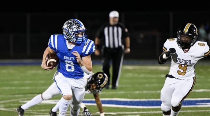 PREP FOOTBALL: Late field goal lifts Oxford over Arab 26-24