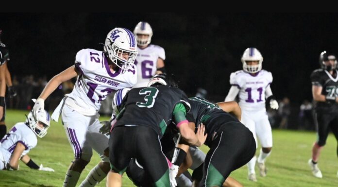 PREP FOOTBALL: Holly Pond drops region game to Susan Moore 26-18