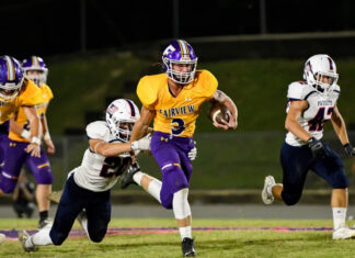 PREP FOOTBALL: Fairview blows past Brewer 55-14