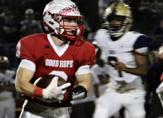 PREP FOOTBALL: Good Hope tops Dora in 15-14 thriller