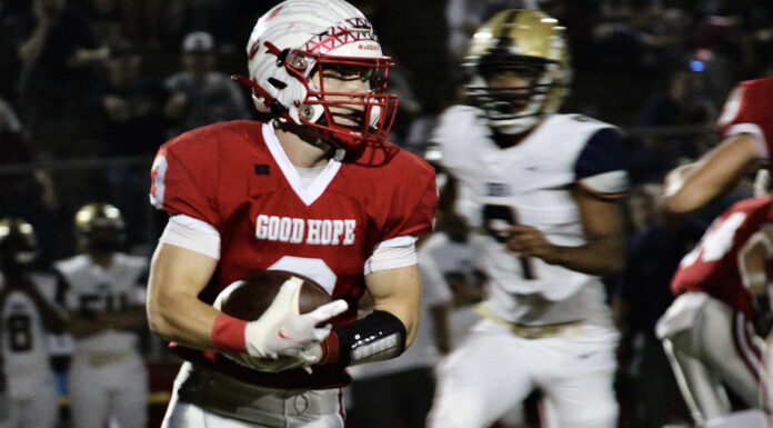 PREP FOOTBALL: Good Hope tops Dora in 15-14 thriller