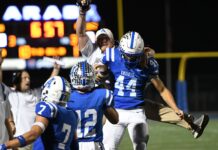 PREP FOOTBALL: Knights hang on to defeat Pell City 17-6