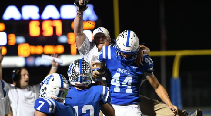 PREP FOOTBALL: Knights hang on to defeat Pell City 17-6